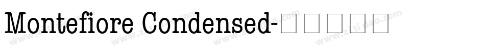 Montefiore Condensed字体转换